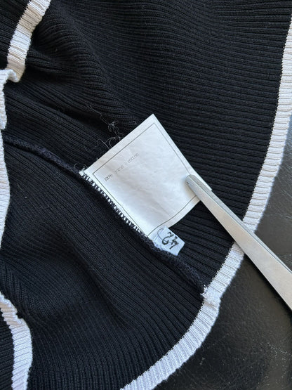 SS1995 Chanel double breasted button up tank top