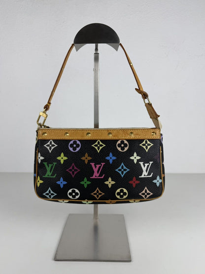 Louis Vuitton x Takashi Murakami pochette accessoires multicolor