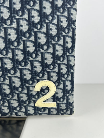 Y2k Dior by John Galliano trotter oblique monogram tote