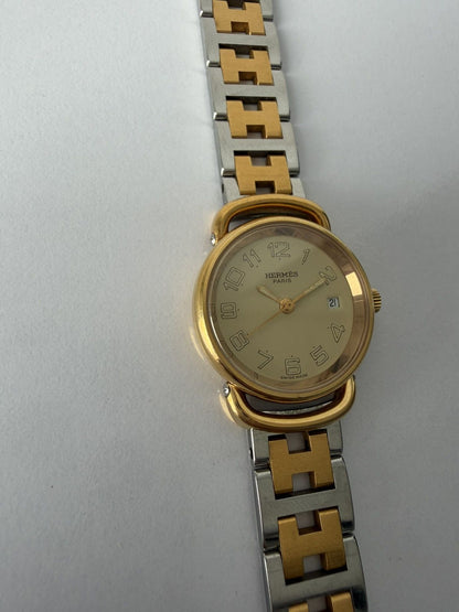 Vintage 1990s Hermes Pullman watch