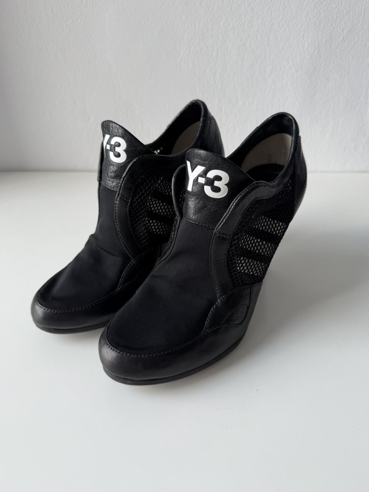 Adidas Y-3 torsion heels