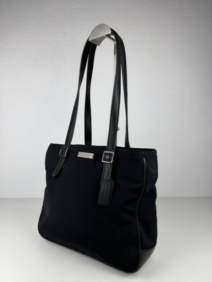 Coach neoprene and leather tote