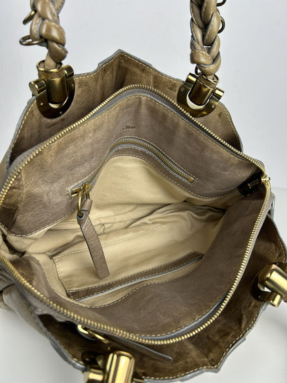 Vintage y2k chloe heloise leather handbag