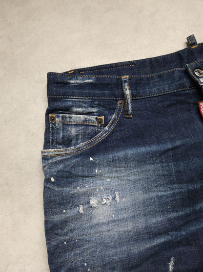 Dsquared2 Dan Commando Short distressed SS2023
