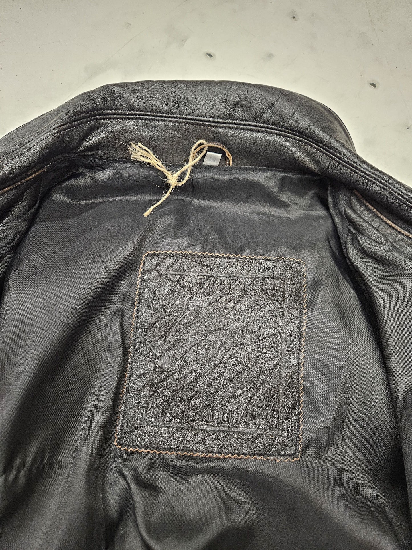 Vintage leather jacket