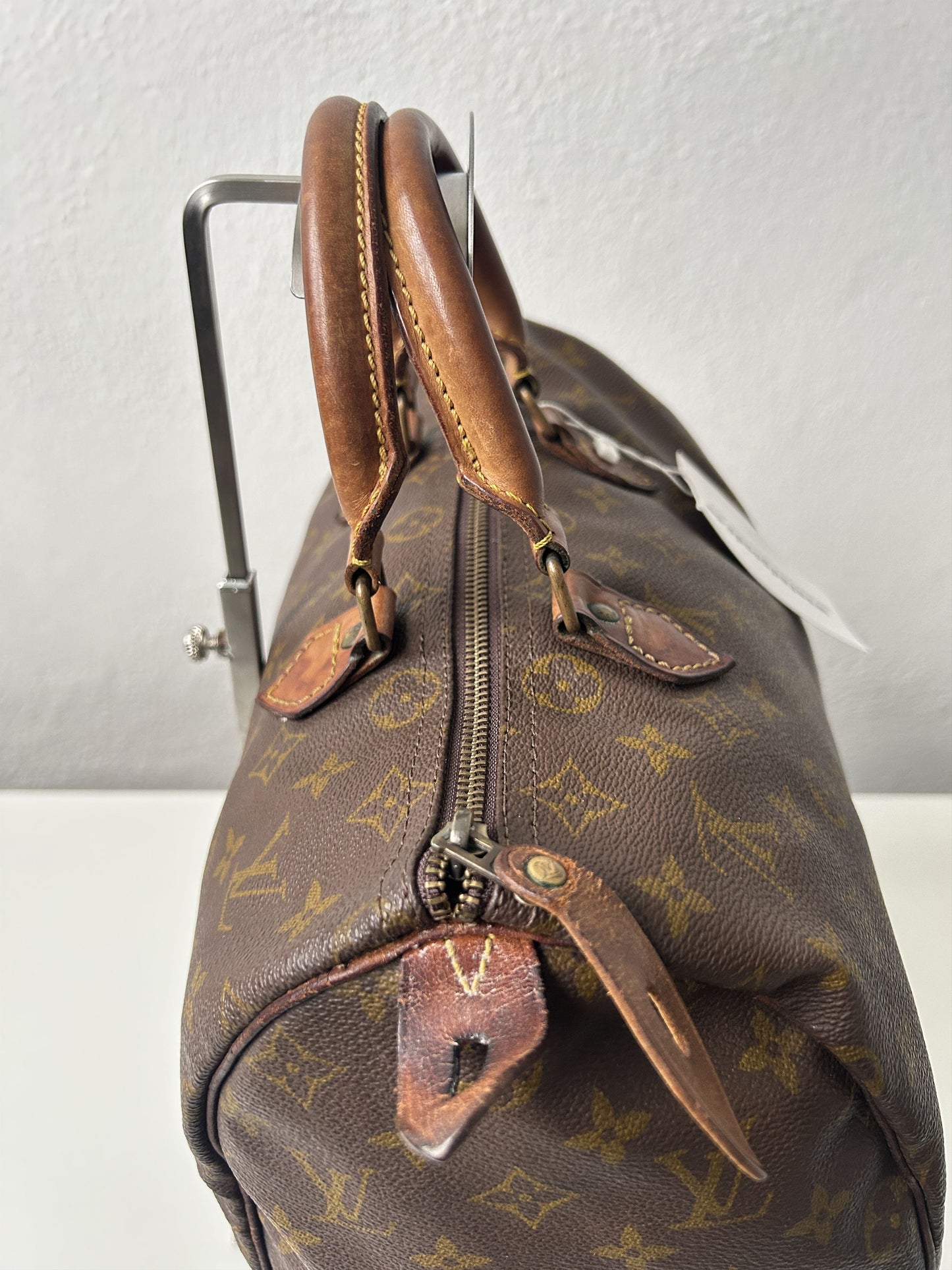 Vintage 70s Louis Vuitton monogram speedy 30 mini boston bag