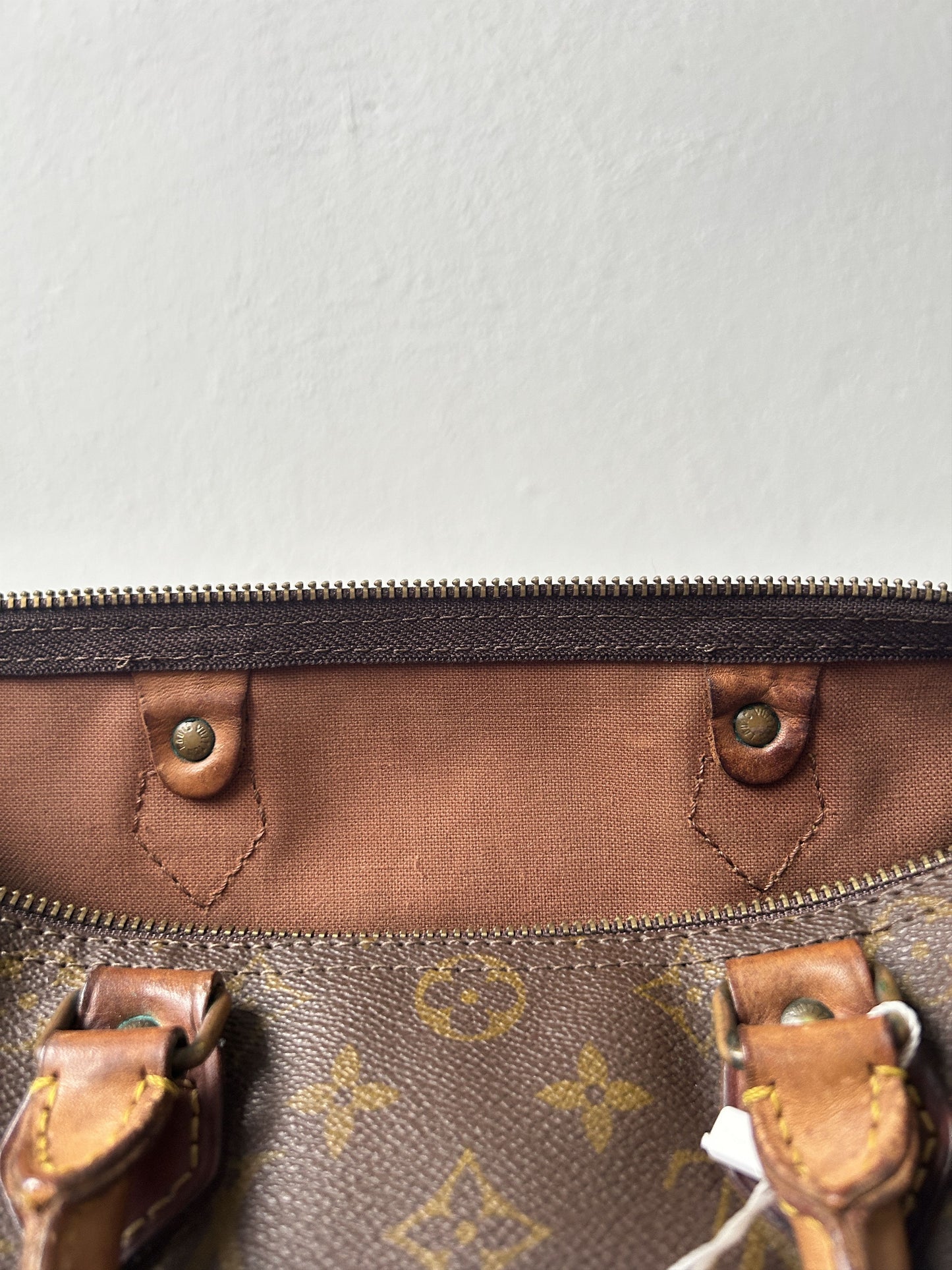 Vintage 70s Louis Vuitton monogram speedy 30 mini boston bag