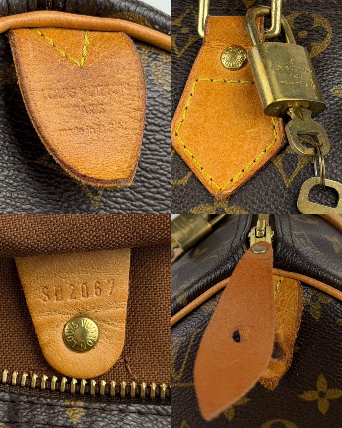 Louis Vuitton monogram speedy 30