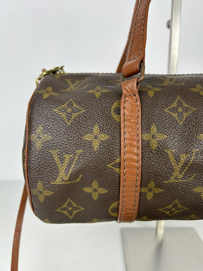 Louis Vuitton monogram papillon 30 mini boston bag