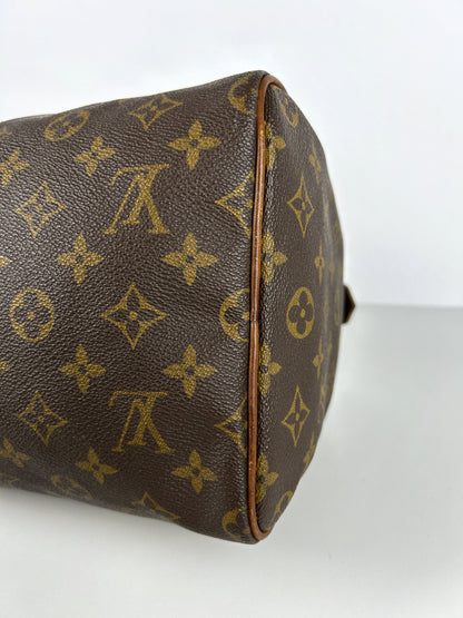 Vintage 80s Louis Vuitton monogram speedy 30 mini boston bag