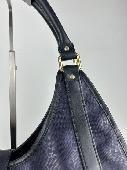Gucci Jackie gg monogram coated canvas handbag