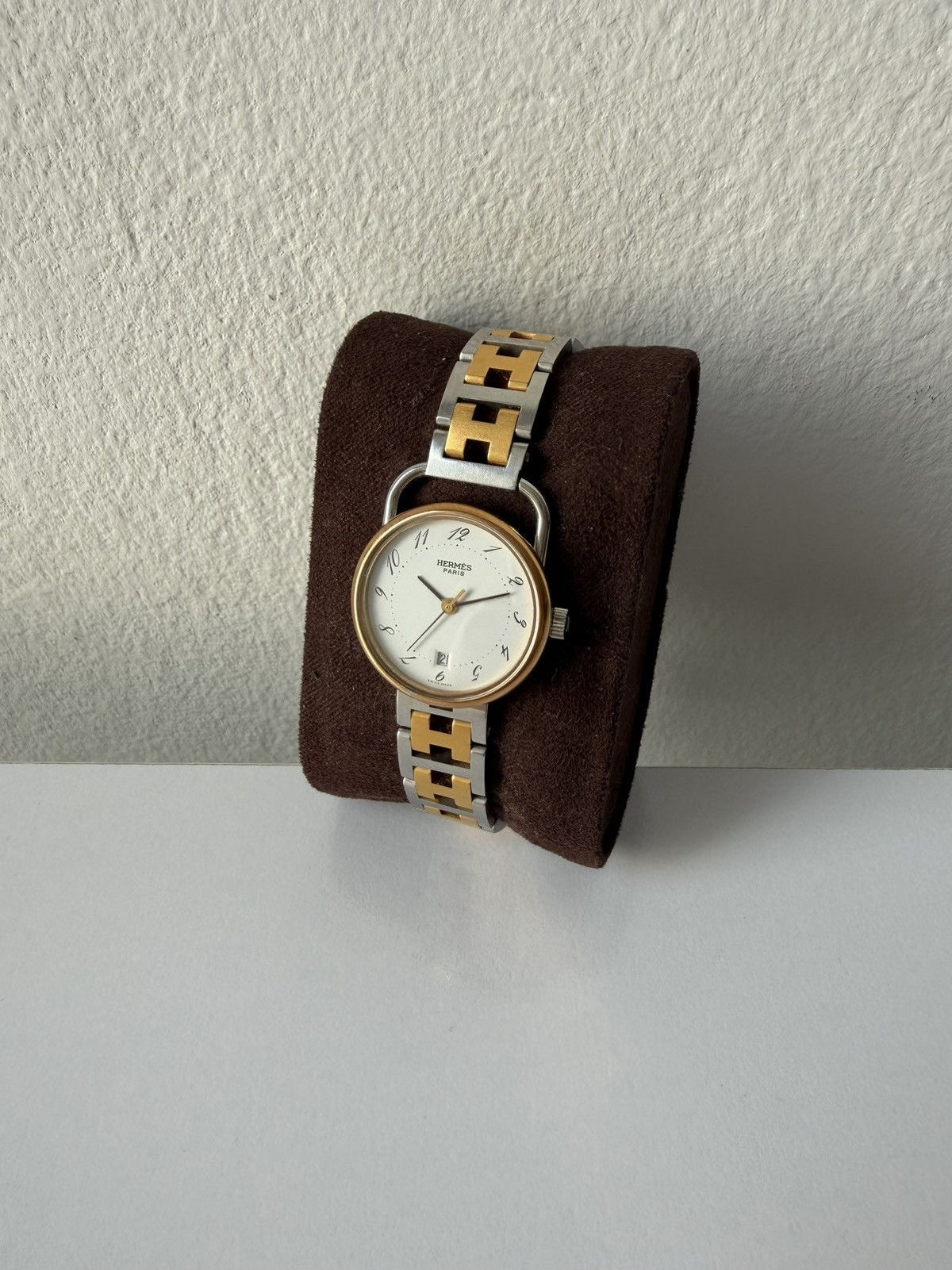 Vintage 1990s Hermes Arceau watch
