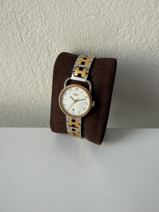 Vintage 1990s Hermes Arceau watch