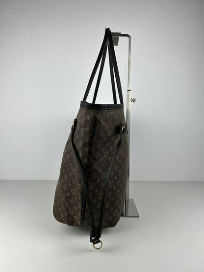 Louis Vuitton monogram idylle neverfull mm tote bag