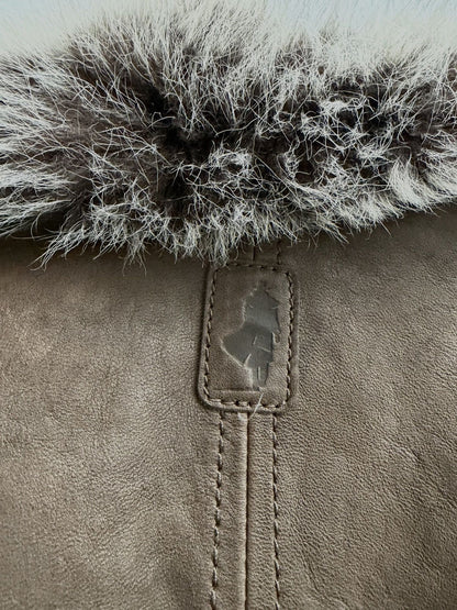 Marlboro Classics shearling afghan/ penny lane short coat