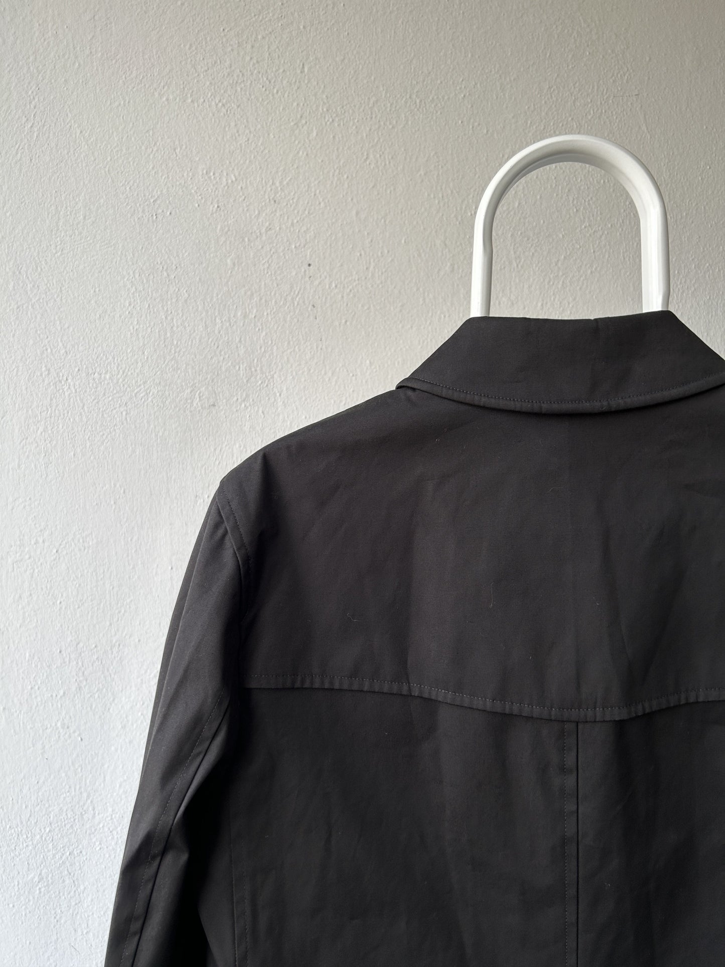 Burberry black trench coat