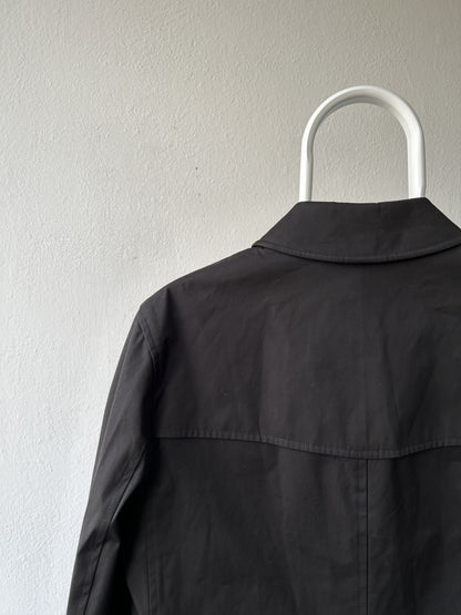 Burberry black trench coat