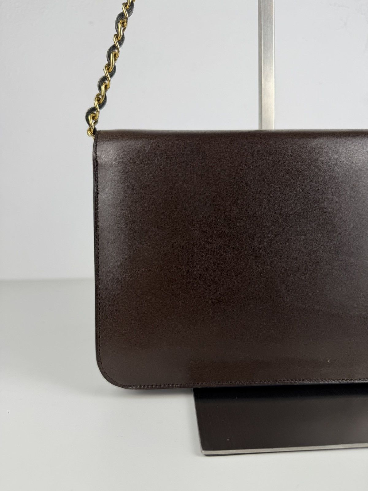 Vintage Chanel CC flap handbag