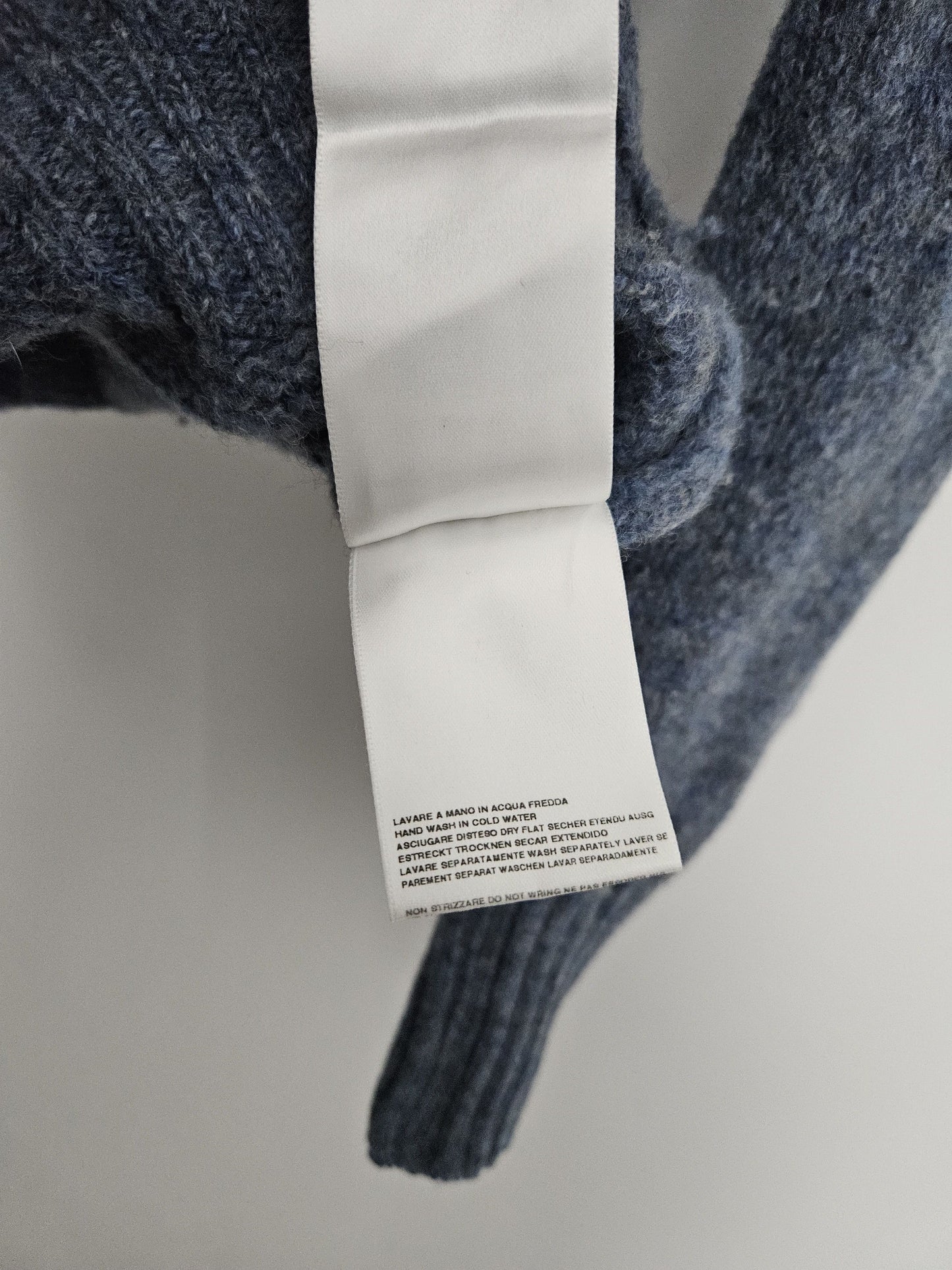 AW2005 Maison Martin Margiela 14 wool turtleneck sweater