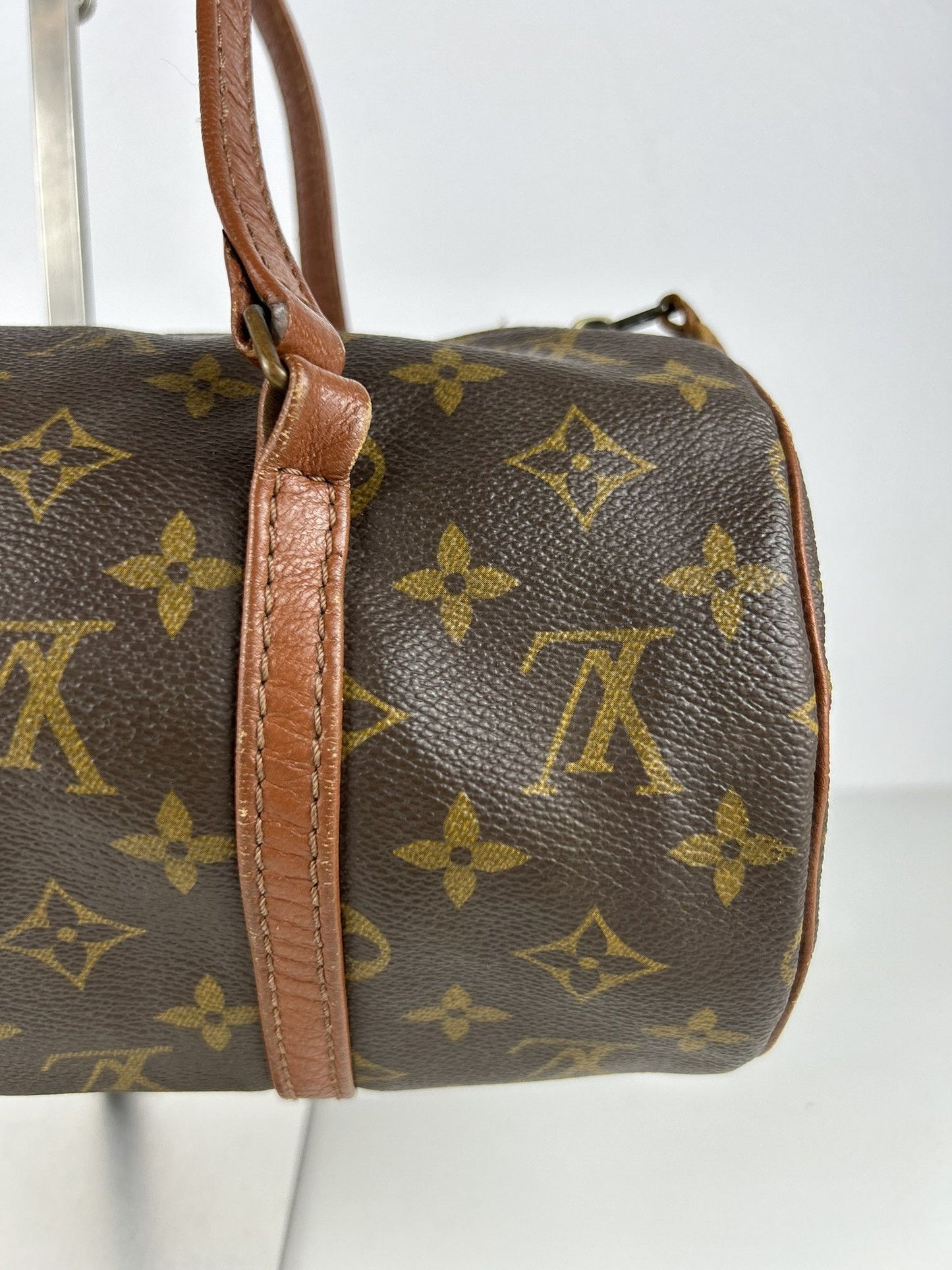 Louis Vuitton monogram papillon 30 mini boston bag