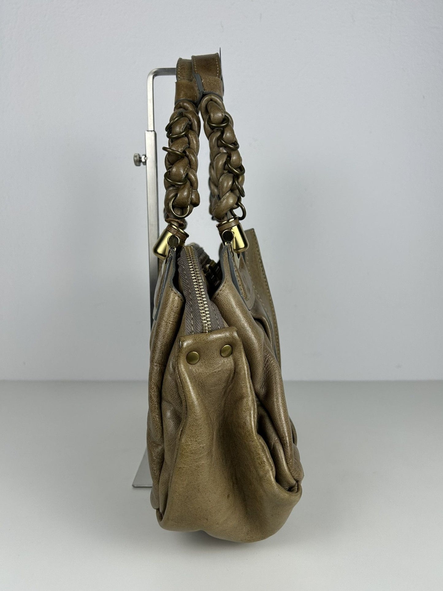 Vintage y2k chloe heloise leather handbag