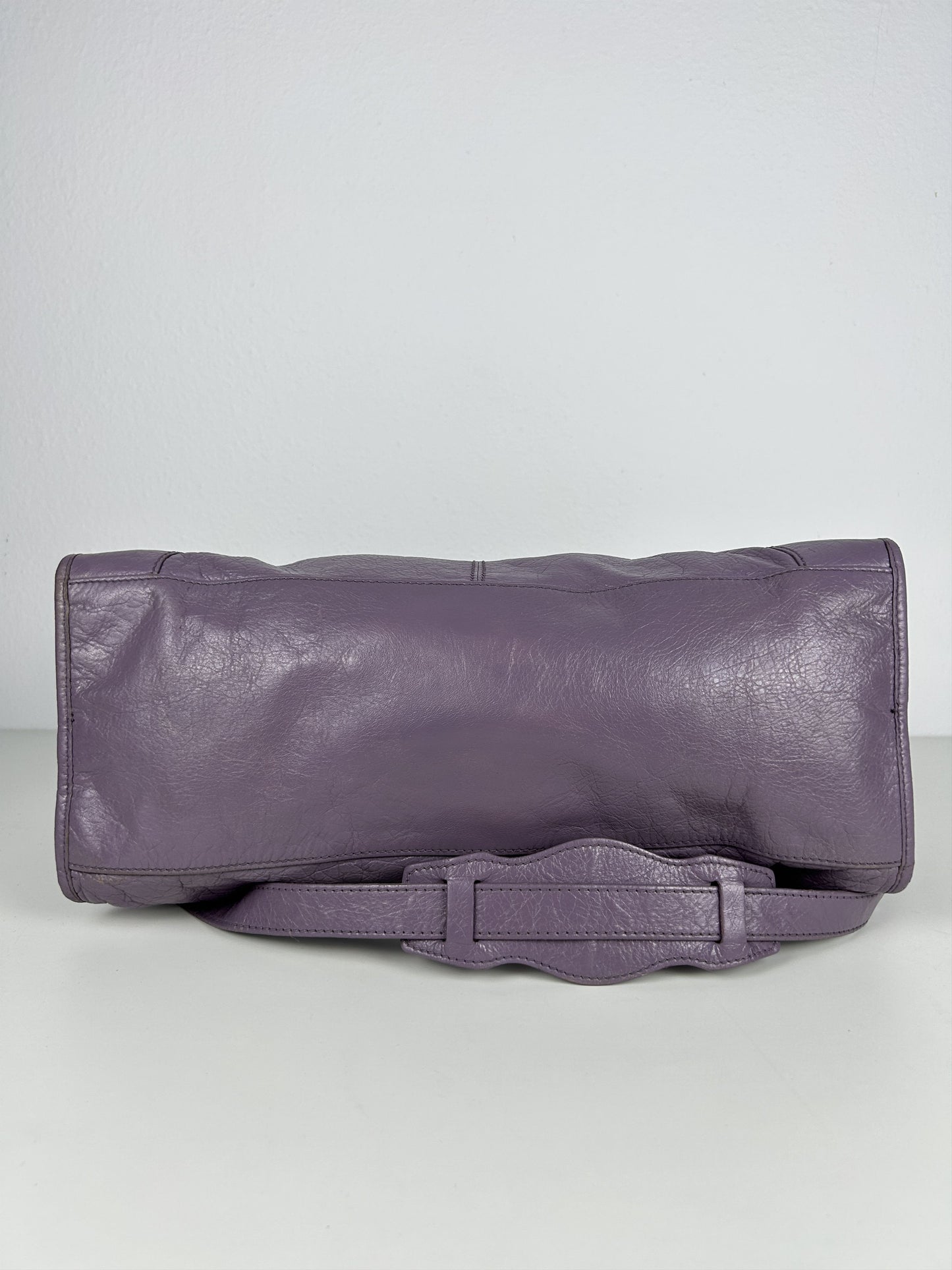Balenciaga part time giant hardware city bag in lilac