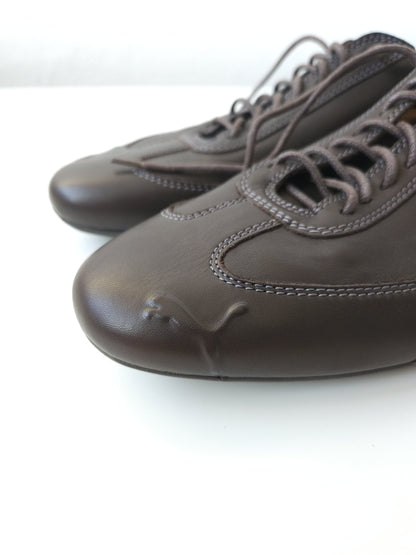 2010 Puma speed cat re-luxe cavallino in chocolate brown