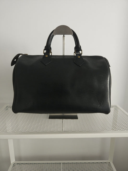 Vtg 80s Louis Vuitton epi leather speedy 30 mini boston bag