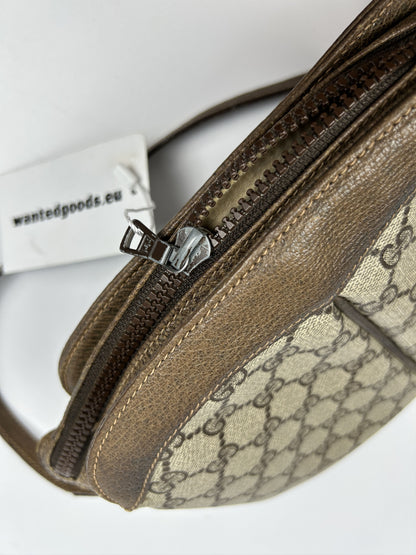 Vintage 80s Gucci GG monogram shoulder/ crossbody bag