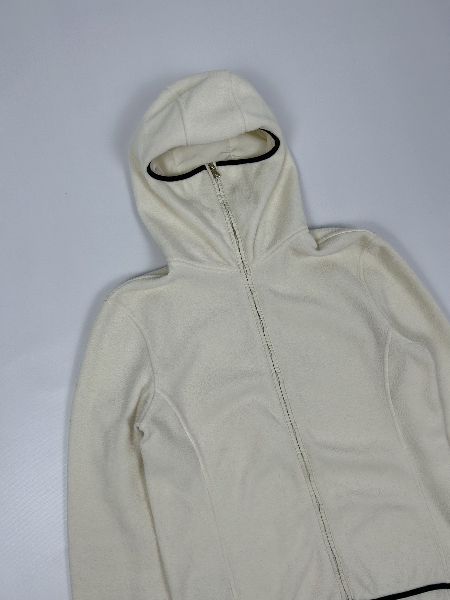 Vintage y2k archive prada sport red tab ninja hooded fleece