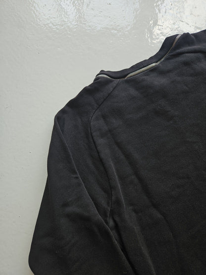 Saint Laurent zip off collar crewneck