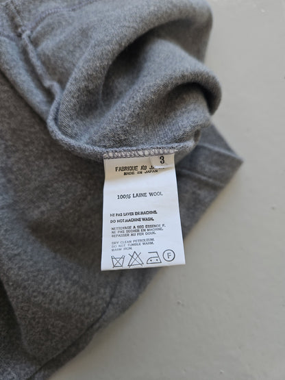 Yohji Yamamoto Y's for men wool mockneck sweater