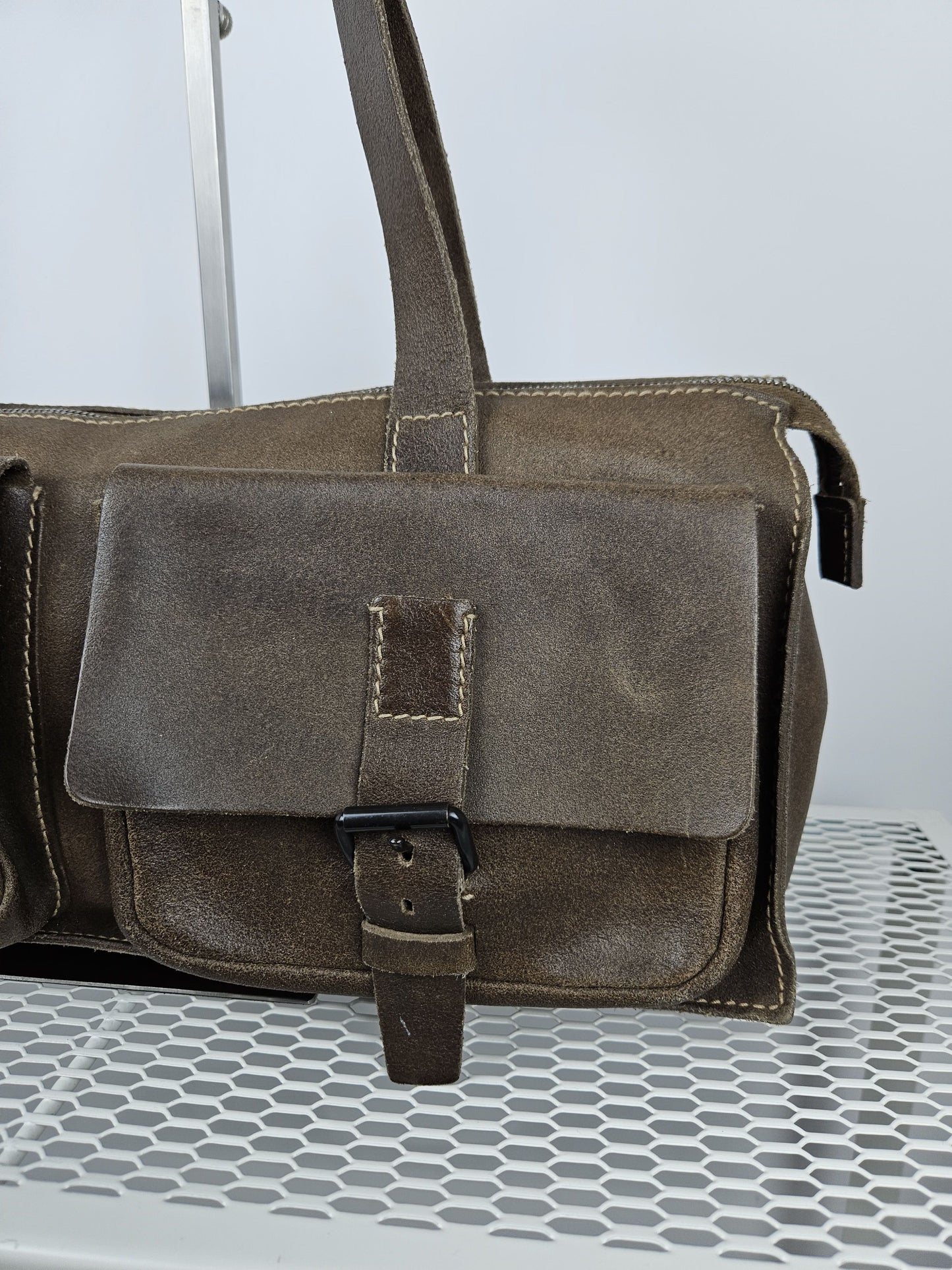 Archive 90s miu miu handbag with cargo pockets