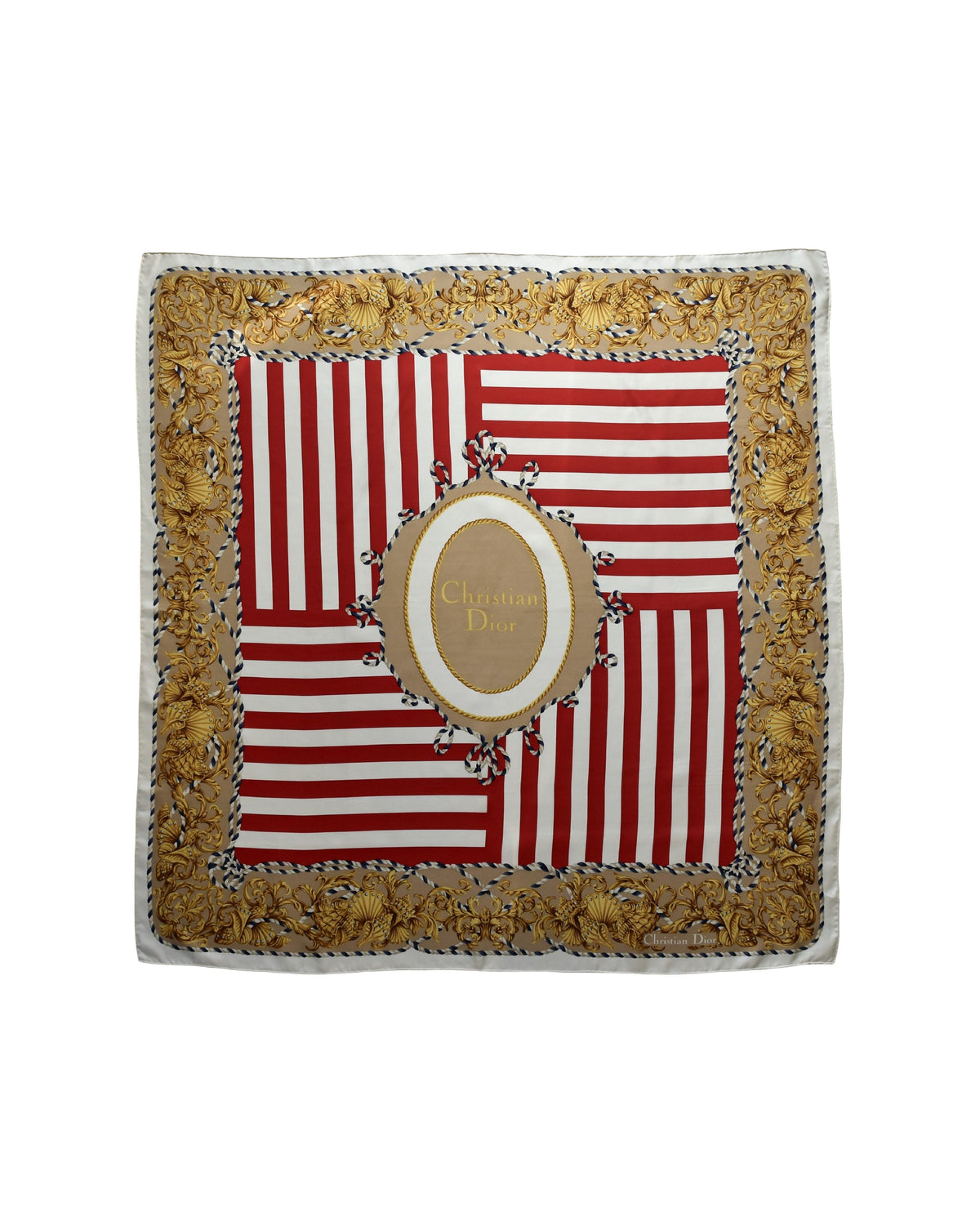 Vintage Dior silk scarf