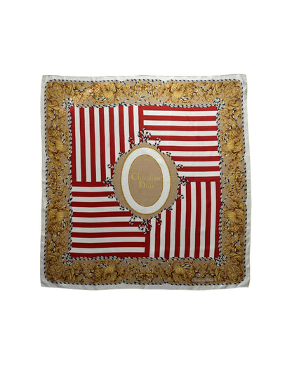 Vintage Dior silk scarf