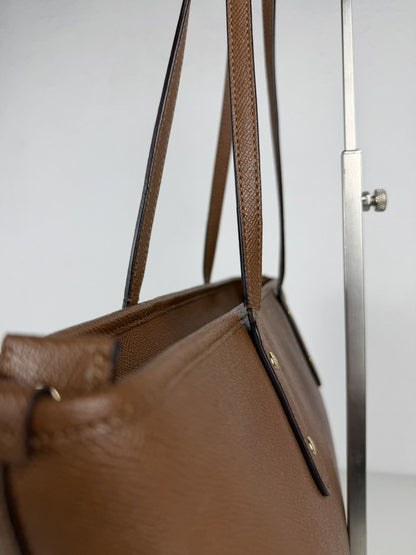 Coach crossgrain leather city tote bag