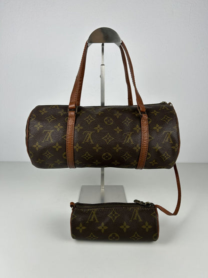 Louis Vuitton monogram papillon 30 mini boston bag