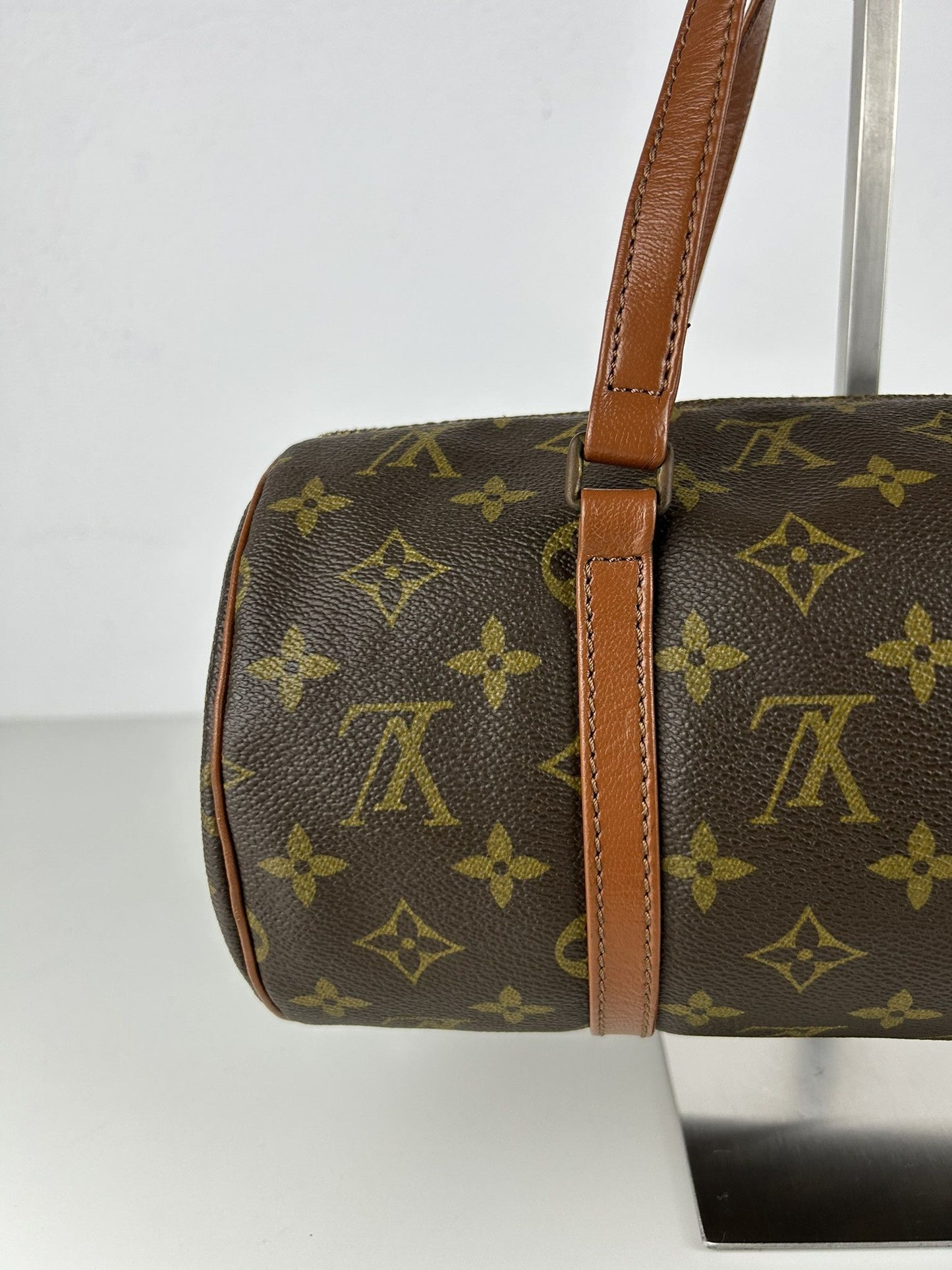 Louis Vuitton monogram papillon 30 mini boston bag