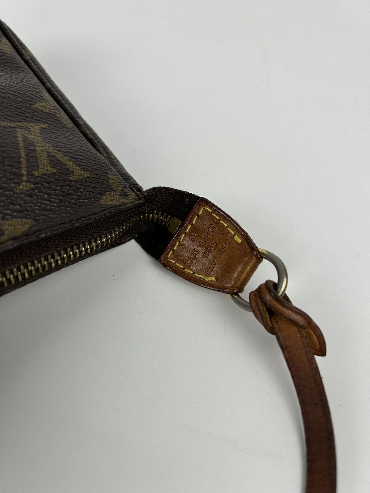 Vintage Louis Vuitton monogram pochette accessoires mini bag