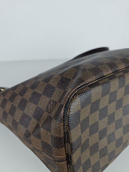 Louis Vuitton damier ebene neverfull mm tote bag