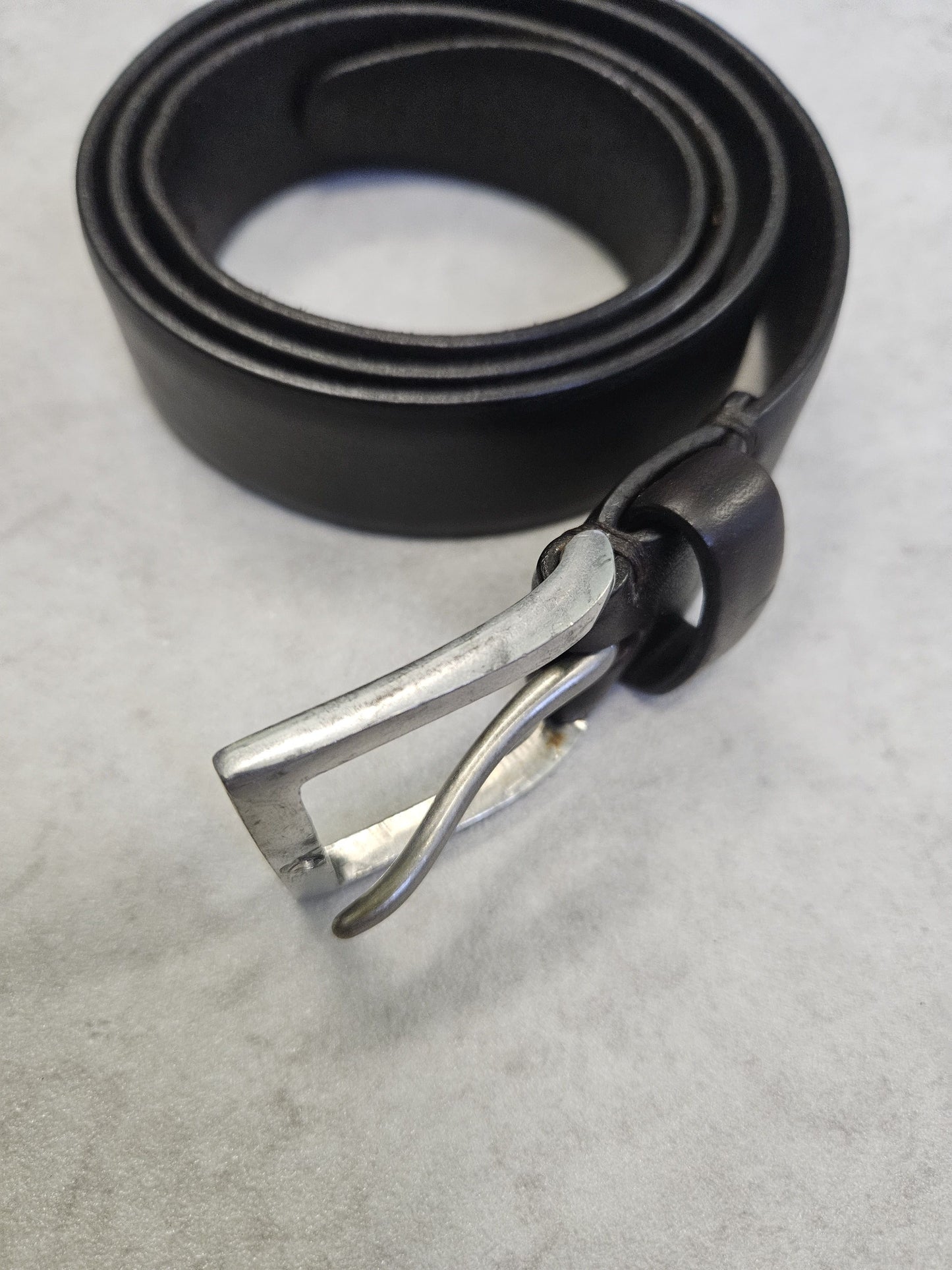 John Varvatos hand made leather belt