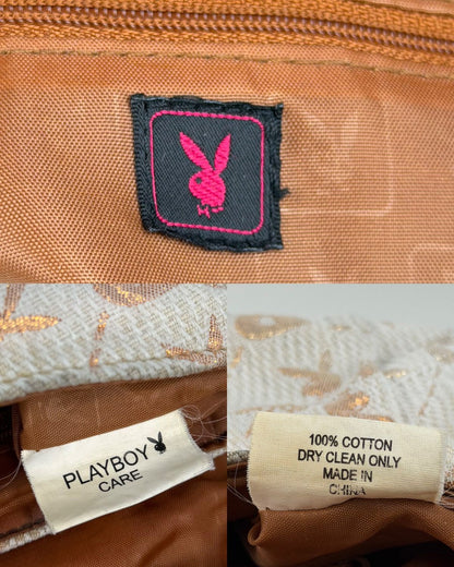 Vintage playboy monogram shoulder bag