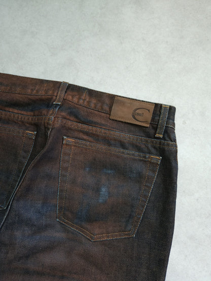 Archive y2k just cavalli overdyed slim denim