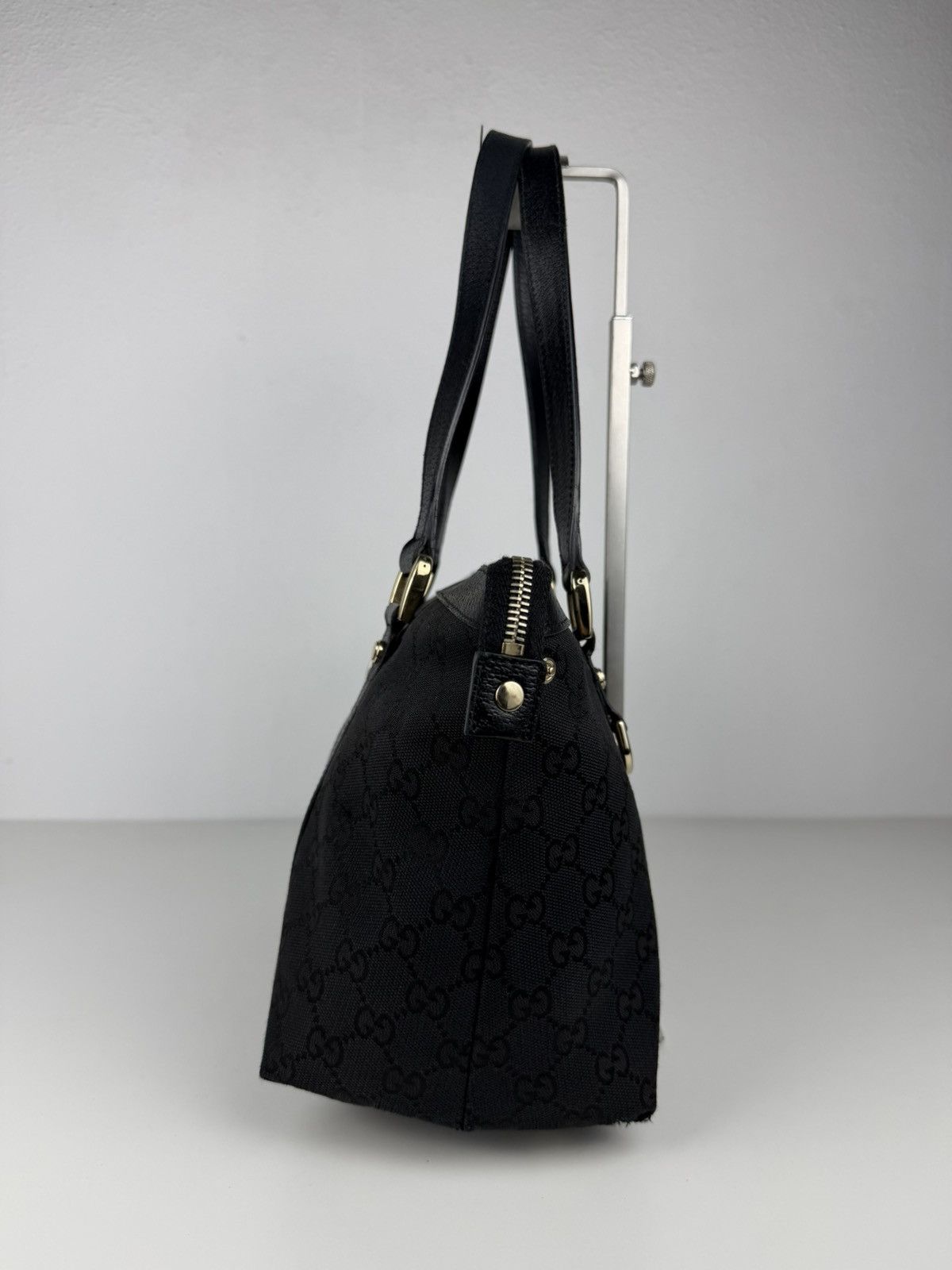 Gucci abbey GG monogram canvas tote