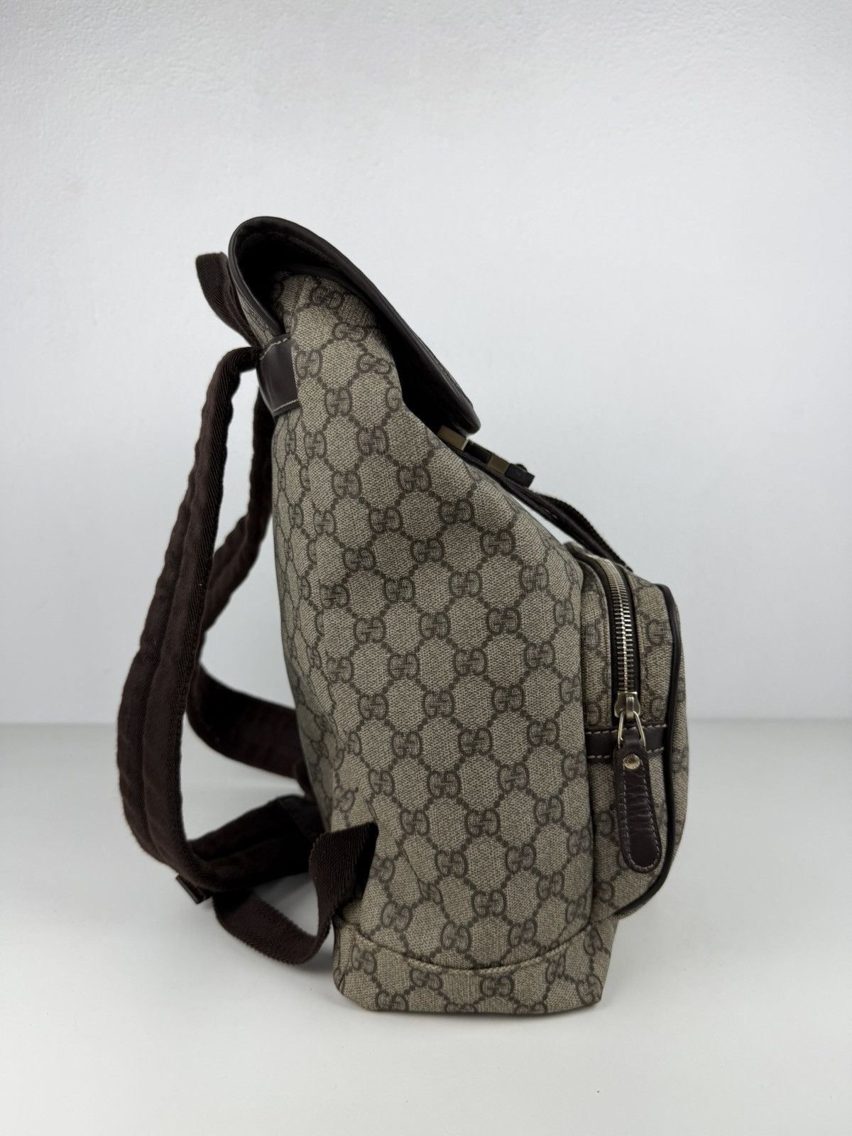 Gucci GG supreme canvas monogram backpack