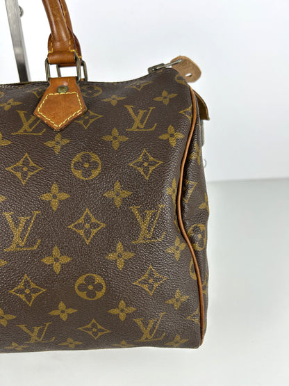 Vintage 80s Louis Vuitton monogram speedy 30 mini boston bag