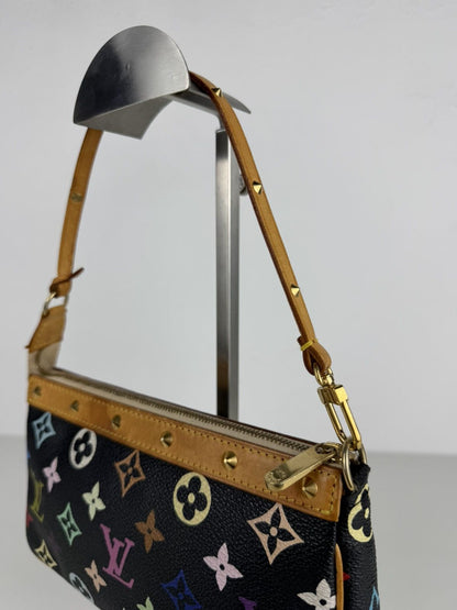 Louis Vuitton x Takashi Murakami pochette accessoires multicolor