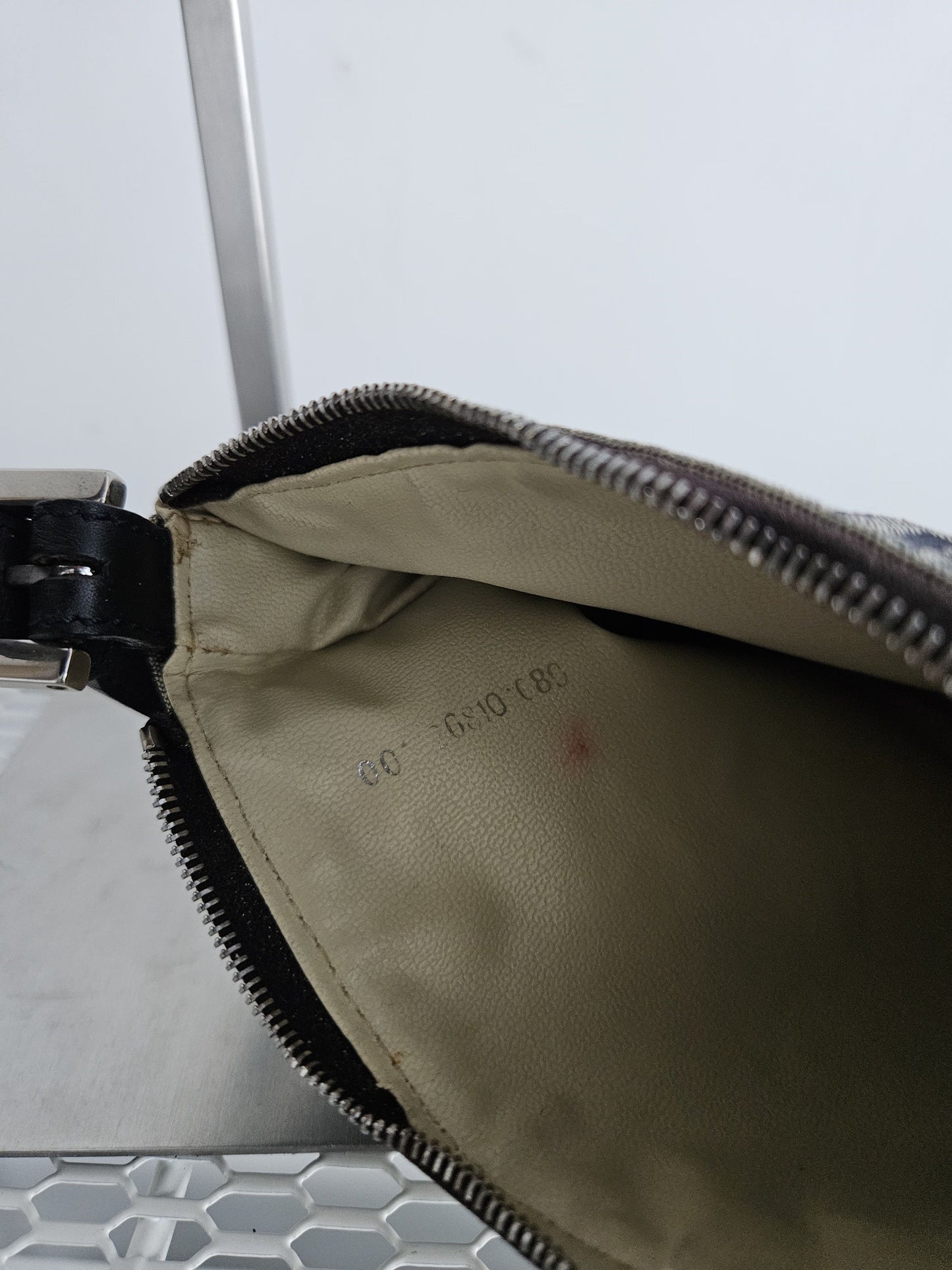 Fendi zucchino ff monogram canvas mini bag pochette