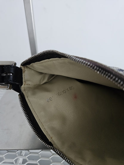 Fendi zucchino ff monogram canvas mini bag pochette