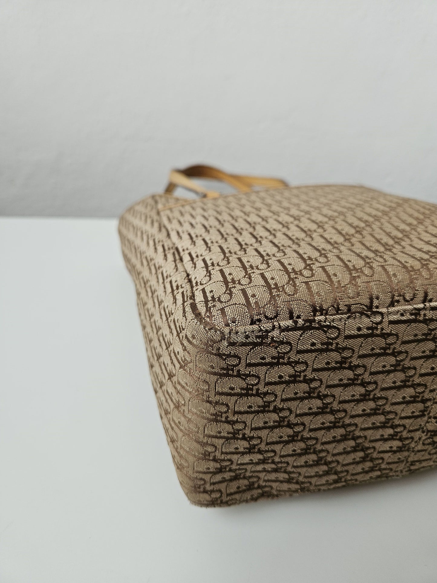 Y2k Dior by John Galliano trotter oblique monogram tote